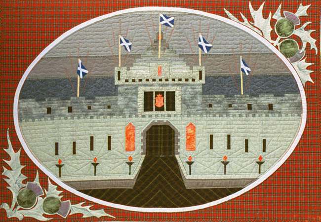 Scotland Postcard Quilt Scotland Postcard Quilt